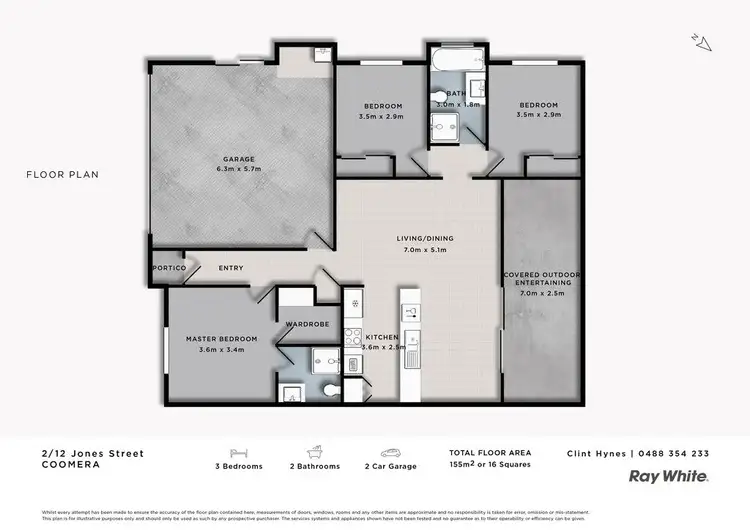 Floorplan of Homely house listing, 12 Jones Street, Coomera QLD 4209