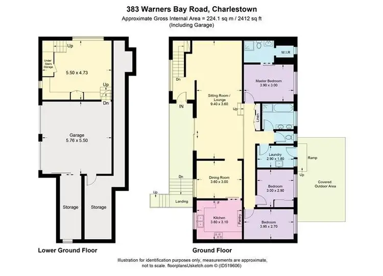 Floorplan of Homely house listing, 383 Warners Bay Road, Charlestown NSW 2290