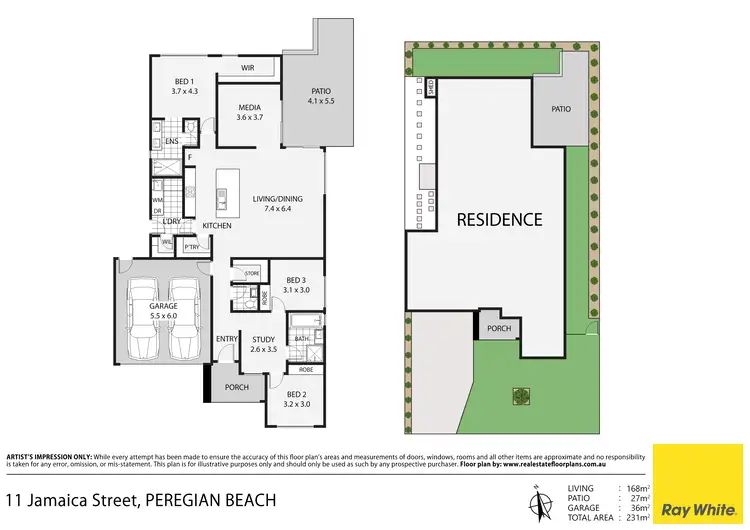 Floorplan of Homely house listing, 11 Jamaica Street, Peregian Beach QLD 4573
