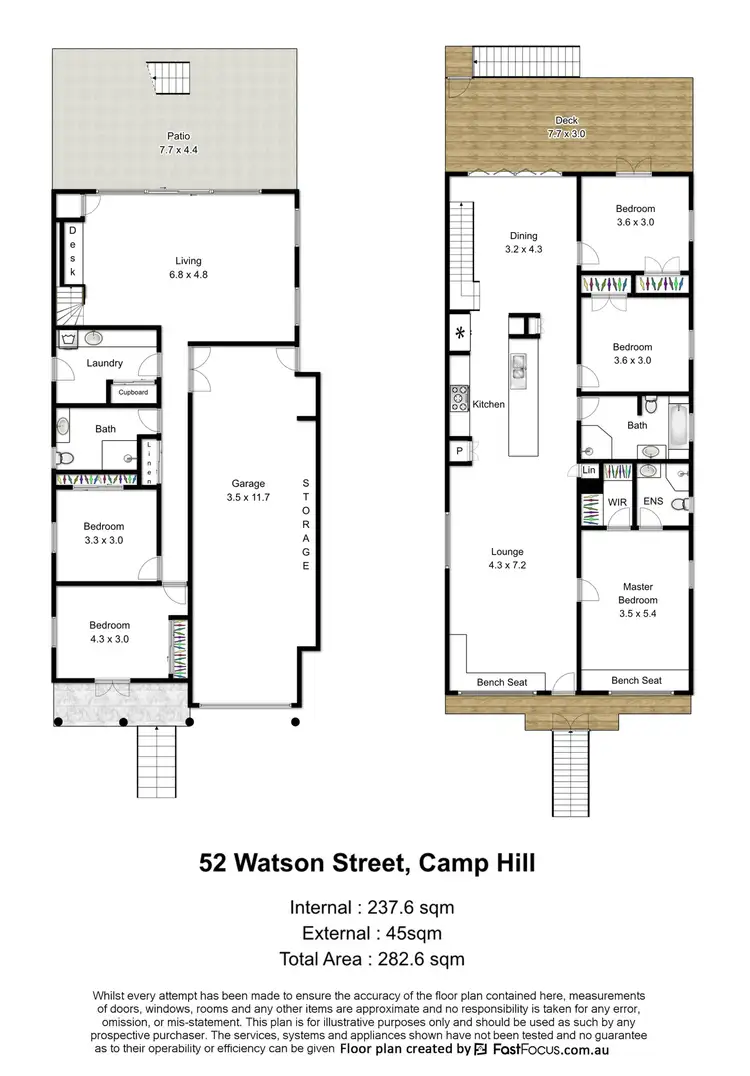 Floorplan of Homely house listing, 52 Watson Street, Camp Hill QLD 4152