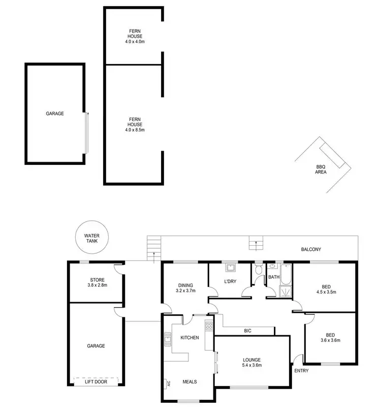 Floorplan of Homely house listing, 8 MURRAY Street, Goolwa North SA 5214