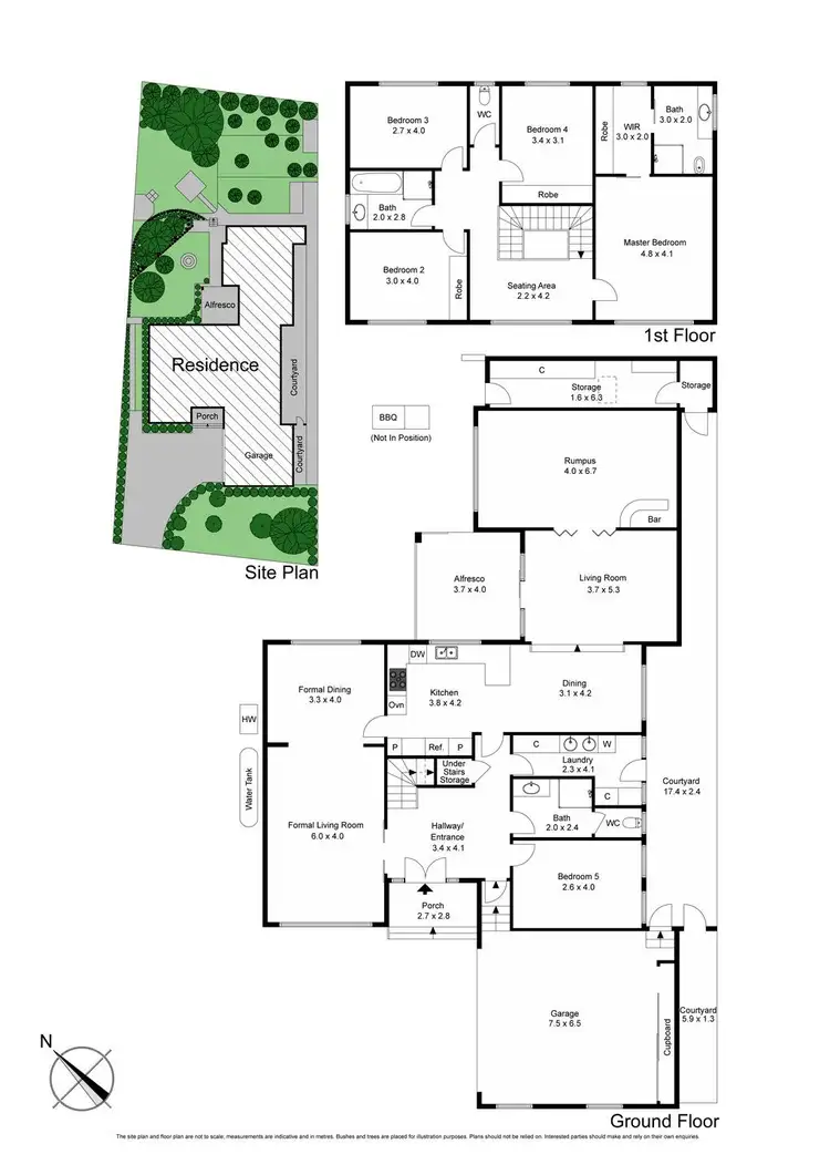 Floorplan of Homely house listing, 20 Stapley Crescent, Chadstone VIC 3148