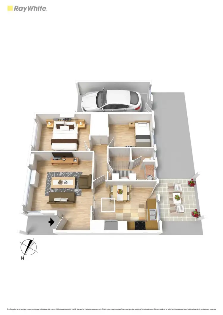 Floorplan of Homely unit listing, 2/24 Bear Street, Mordialloc VIC 3195