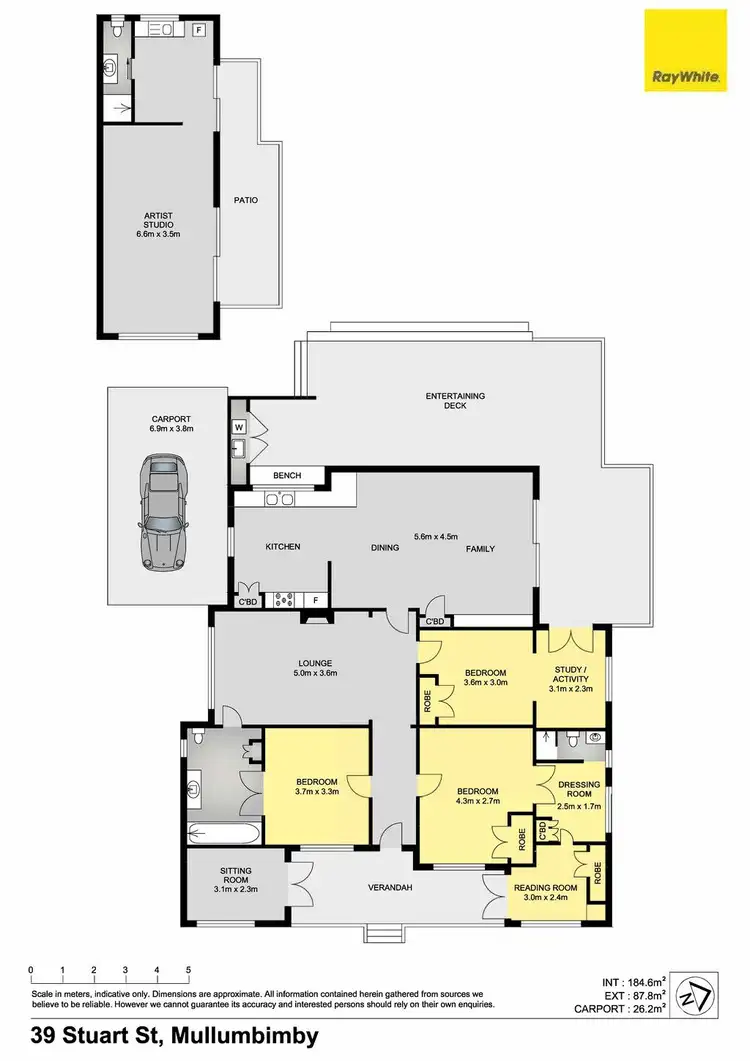 Floorplan of Homely house listing, 39 Stuart Street, Mullumbimby NSW 2482