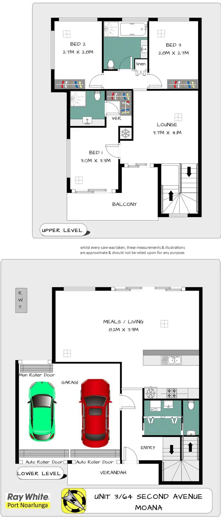 Floorplan of Homely house listing, Unit 3 64 Second Avenue, Moana SA 5169