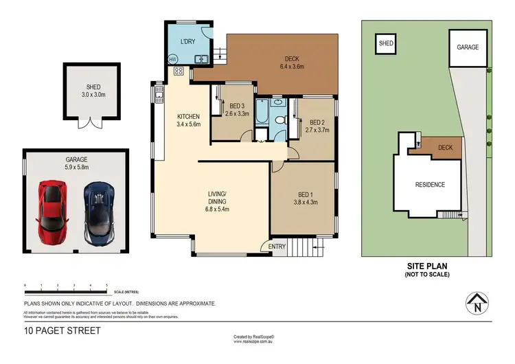 Floorplan of Homely house listing, 10 Paget Street, Carina QLD 4152