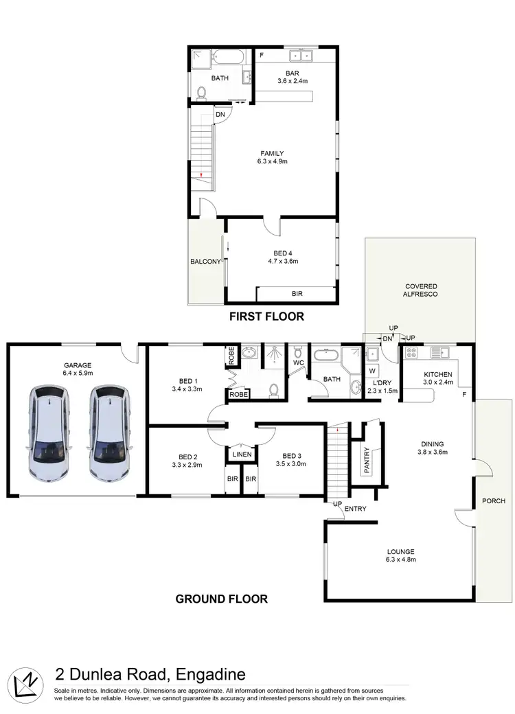Floorplan of Homely house listing, 2 Dunlea Road, Engadine NSW 2233