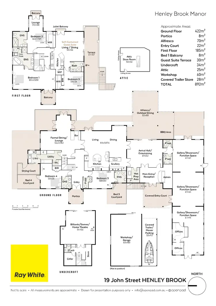 Floorplan of Homely house listing, 19 John Street, Henley Brook WA 6055