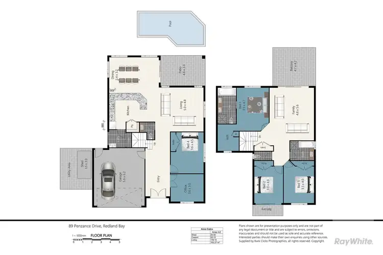 Floorplan of Homely house listing, 89 Penzance Drive, Redland Bay QLD 4165