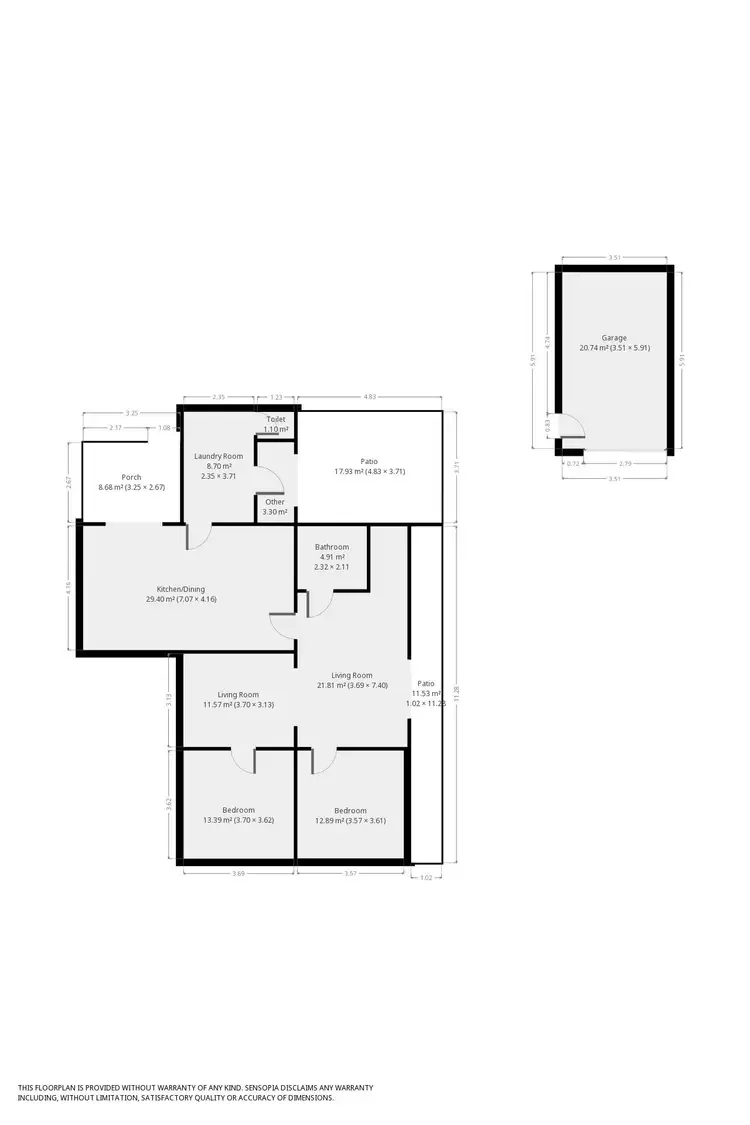 Floorplan of Homely rural property listing, 95 Black Lane, Armidale NSW 2350