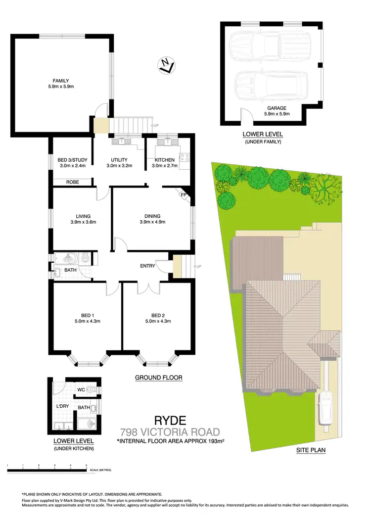 Floorplan of Homely house listing, 798 Victoria Road, Ryde NSW 2112