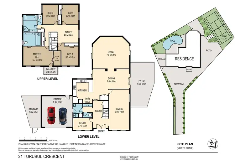 Floorplan of Homely house listing, 21 Turubul Crescent, Carindale QLD 4152