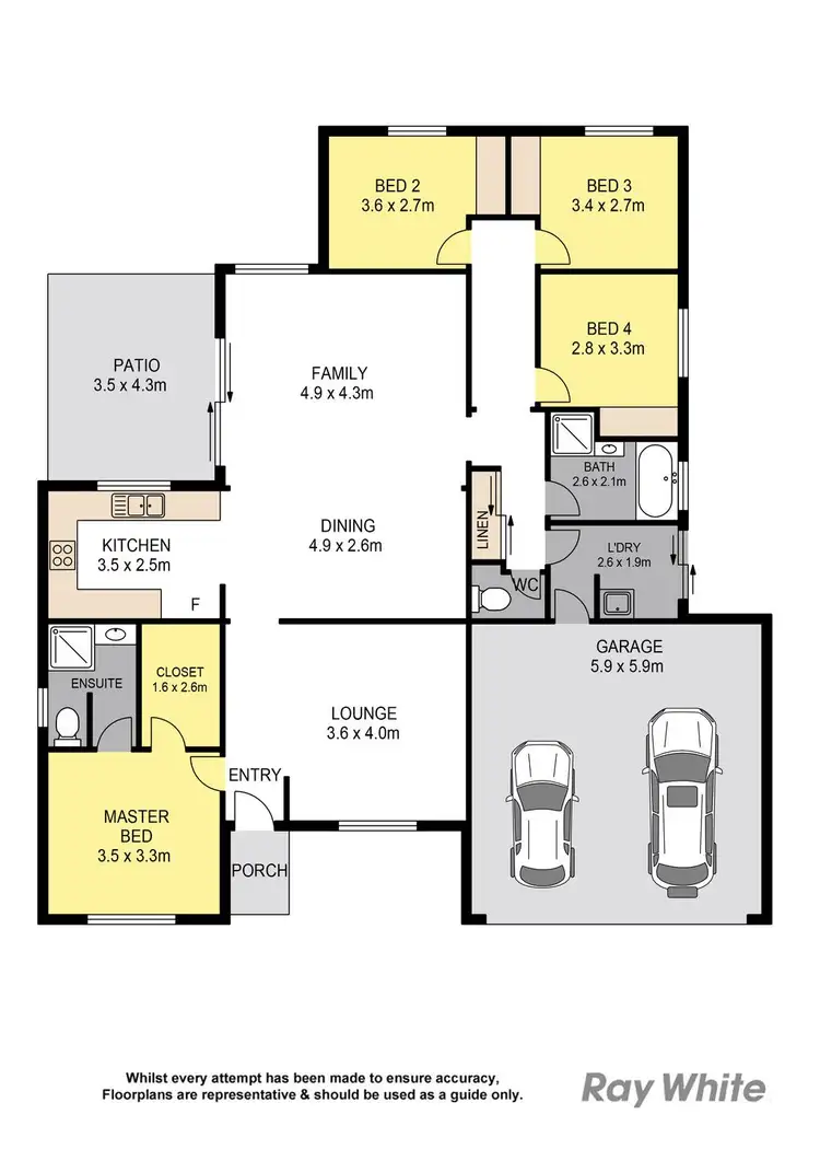 Floorplan of Homely house listing, 10 Cooper Court, Murrumba Downs QLD 4503