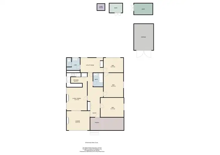 Floorplan of Homely house listing, 38 Kennedy Street, Euroa VIC 3666