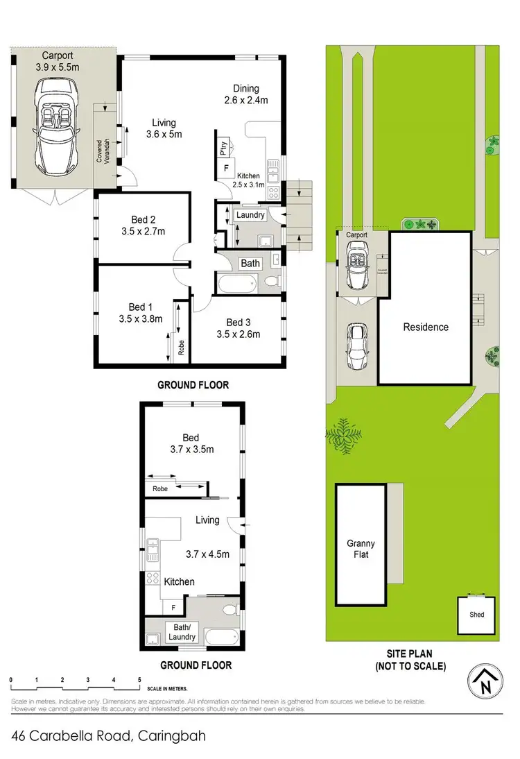 Floorplan of Homely house listing, 46 Carabella Road, Caringbah NSW 2229