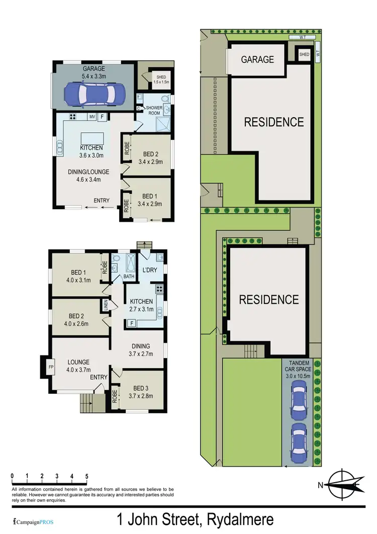 Floorplan of Homely house listing, 1 John Street, Rydalmere NSW 2116