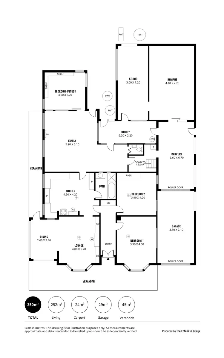 Floorplan of Homely house listing, 13 Markwick Crescent, Campbelltown SA 5074