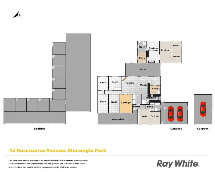 Floorplan of Homely house listing, 42 Racecourse Avenue, Menangle Park NSW 2563