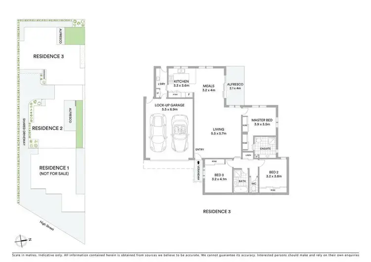 Floorplan of Homely house listing, 3/240 High Street, Belmont VIC 3216