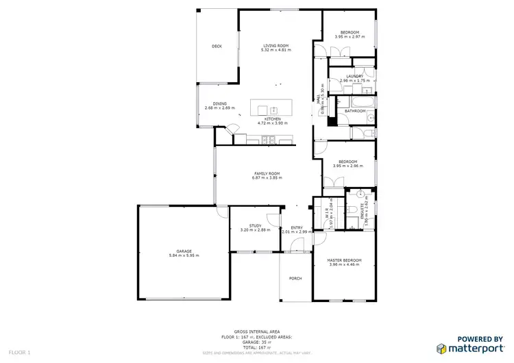 Floorplan of Homely house listing, 11 Village Way, Swan Hill VIC 3585