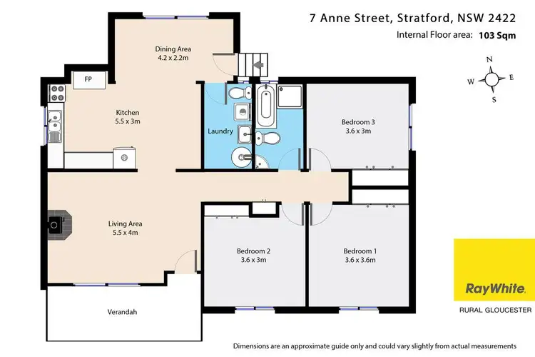 Floorplan of Homely house listing, 7 Anne Street, Gloucester NSW 2422