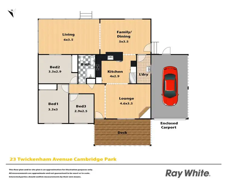 Floorplan of Homely house listing, 23 Twickenham Avenue, Cambridge Park NSW 2747