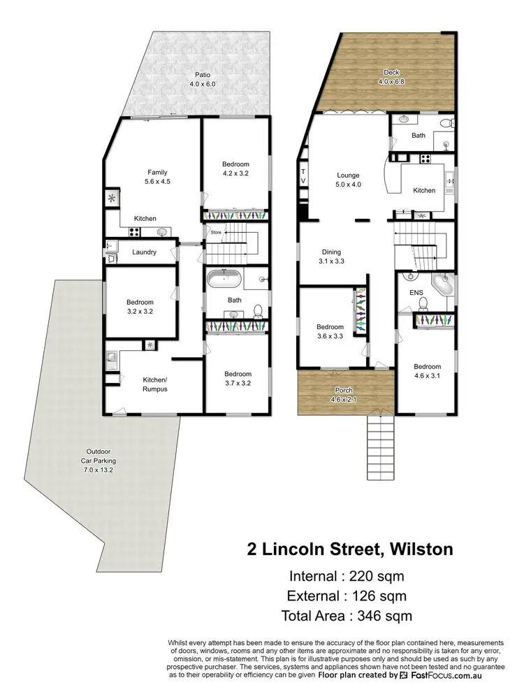 Floorplan of Homely house listing, 2 Lincoln Street, Wilston QLD 4051