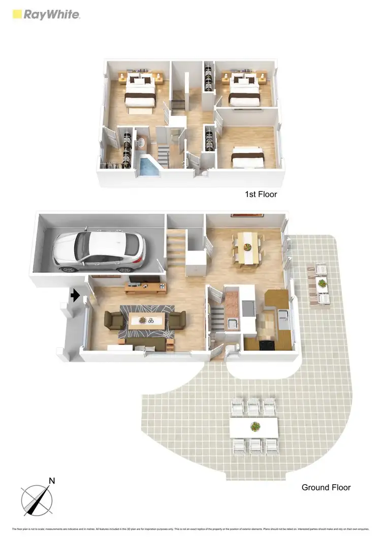 Floorplan of Homely townhouse listing, 5/7 Parkview Drive, Aspendale VIC 3195
