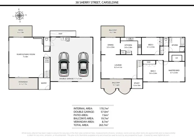 Floorplan of Homely house listing, 38 Sherry Street, Carseldine QLD 4034