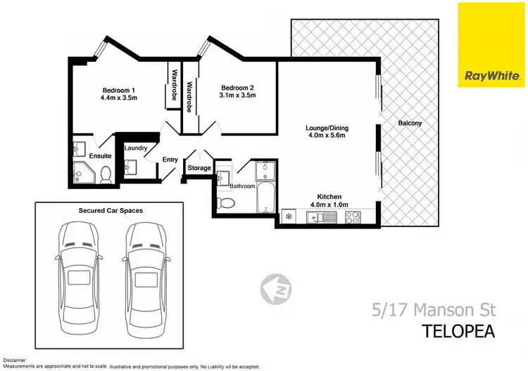 Floorplan of Homely apartment listing, 5/17 Manson Street, Telopea NSW 2117