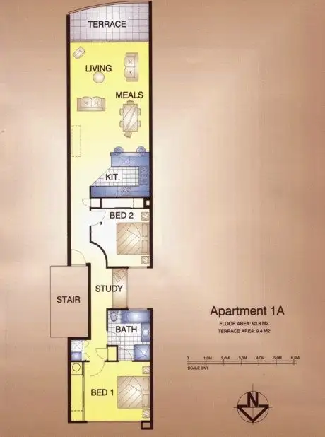 Floorplan of Homely unit listing, 1/19-21 Railway Road, Blackburn VIC 3130