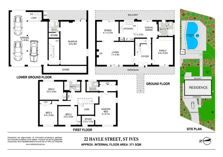 Floorplan of Homely house listing, 22 Hayle Street, St Ives NSW 2075