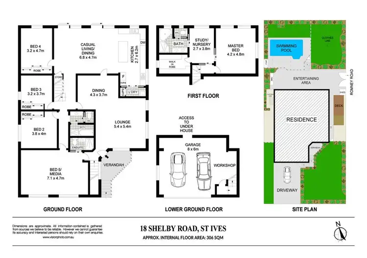 Floorplan of Homely house listing, 18 Shelby Road, St Ives NSW 2075