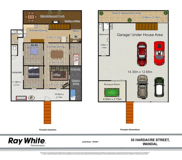 Floorplan of Homely house listing, 35 Hardacre Street, Wandal QLD 4700
