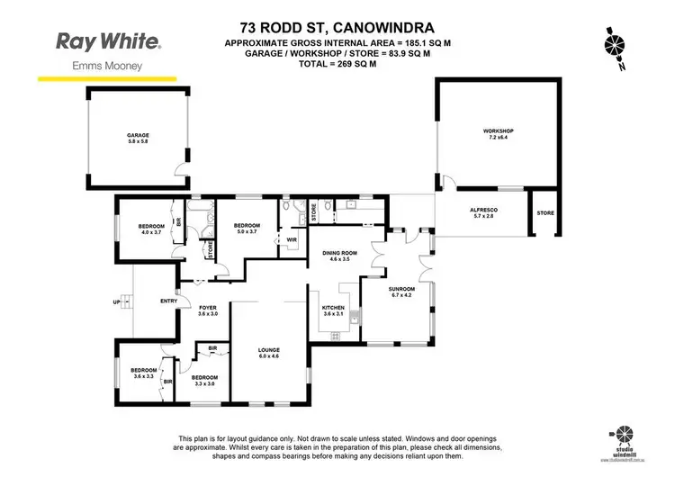 Floorplan of Homely house listing, 73 Rodd Street, Canowindra NSW 2804