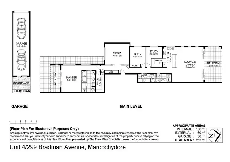 Floorplan of Homely unit listing, 4/299-301 Bradman Avenue, Maroochydore QLD 4558