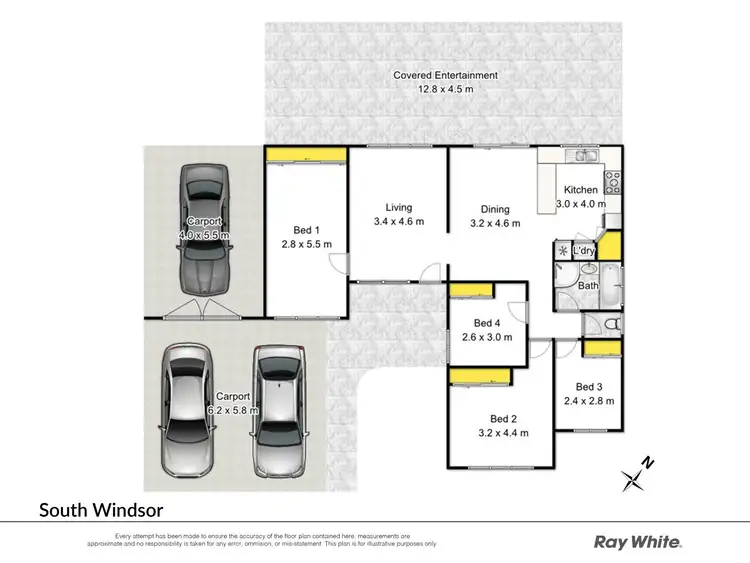Floorplan of Homely house listing, 72 Loder Crescent, South Windsor NSW 2756