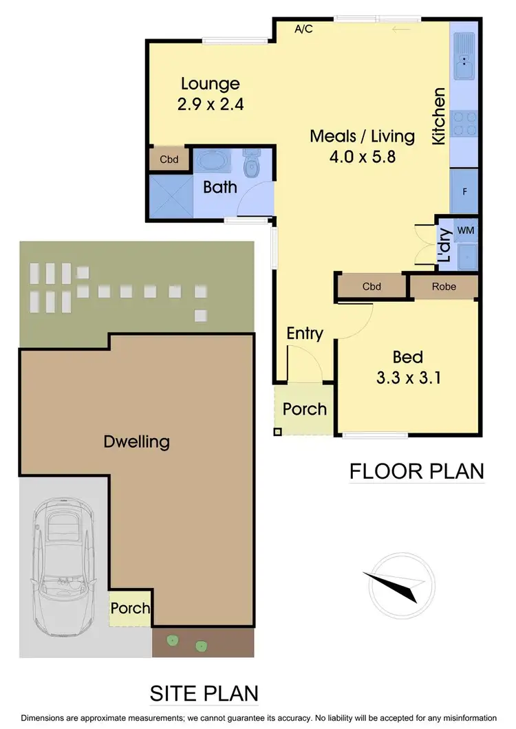 Floorplan of Homely unit listing, 17/12 Kirkland Court, Epping VIC 3076