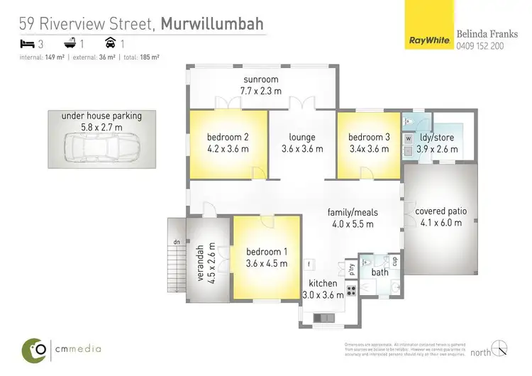 Floorplan of Homely house listing, 59 Riverview Street, Murwillumbah NSW 2484