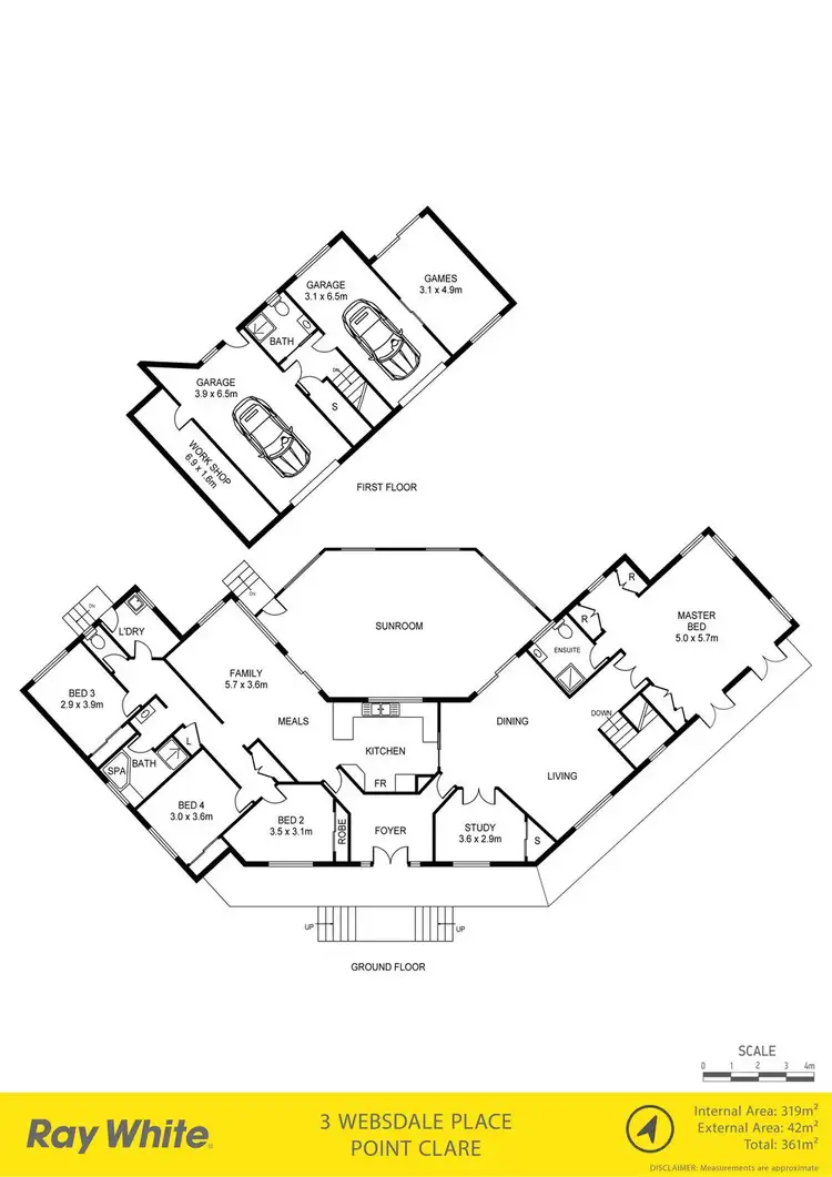Floorplan of Homely house listing, 3 Websdale Place, Point Clare NSW 2250