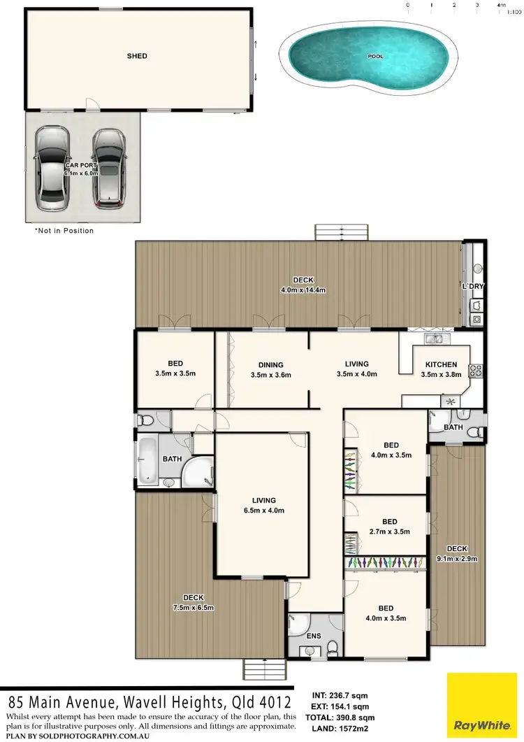 Floorplan of Homely house listing, 85 Main Avenue, Wavell Heights QLD 4012