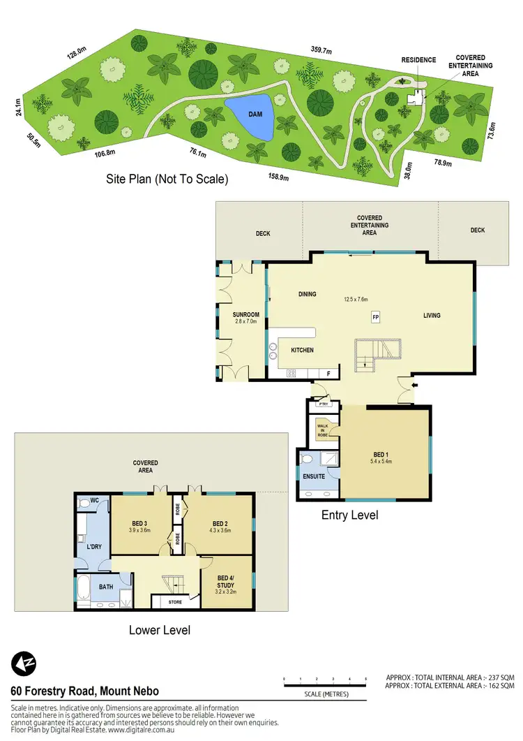 Floorplan of Homely house listing, 60 Forestry Road, Mount Nebo QLD 4520