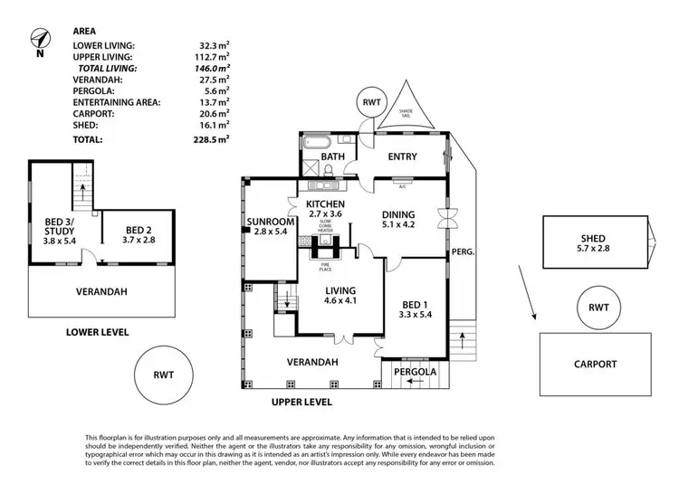 Floorplan of Homely house listing, 10 Princes Avenue, Crafers West SA 5152