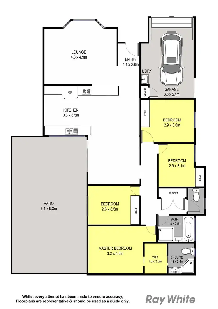 Floorplan of Homely house listing, 10 Calogero Drive, Bracken Ridge QLD 4017