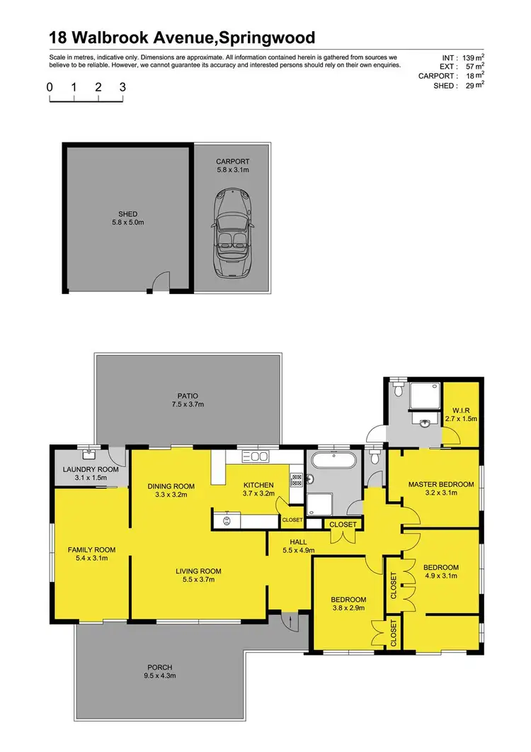 Floorplan of Homely house listing, 18 Walbrook Avenue, Springwood QLD 4127