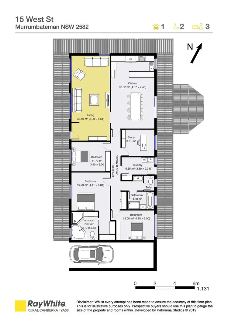 Floorplan of Homely house listing, 15 West Street, Murrumbateman NSW 2582