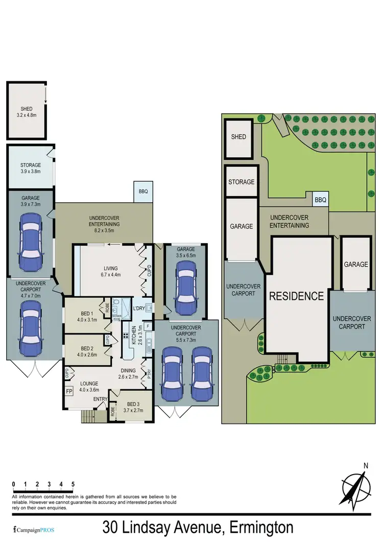 Floorplan of Homely house listing, 30 Lindsay Avenue, Ermington NSW 2115