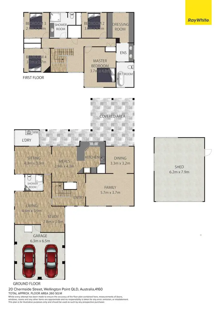 Floorplan of Homely house listing, 20-22 Chermside Street, Wellington Point QLD 4160