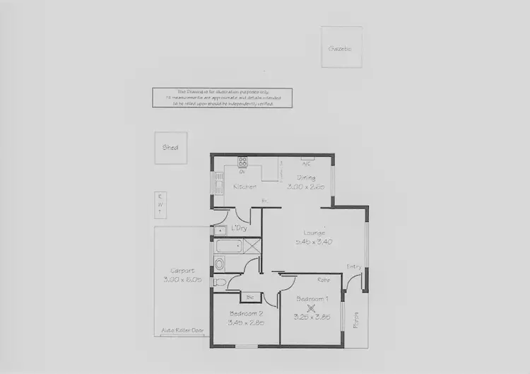 Floorplan of Homely house listing, 1/46 Ayfield Road, Para Hills West SA 5096