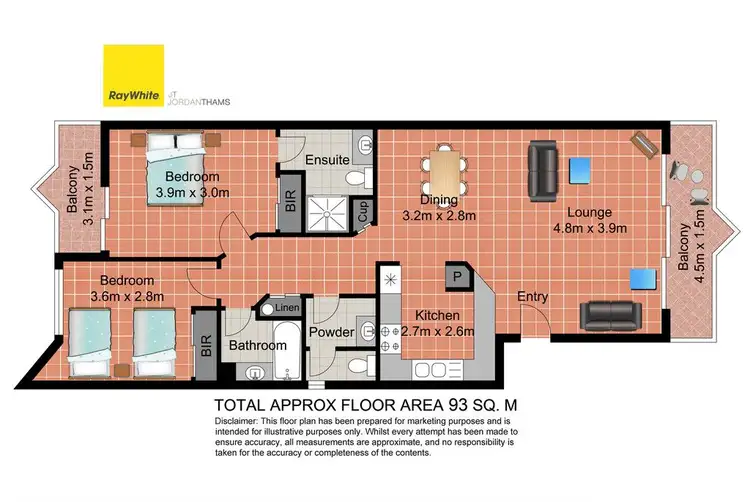 Floorplan of Homely apartment listing, 23 Wharf Road, Surfers Paradise QLD 4217